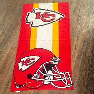 Kansas City Chiefs Beach Towel